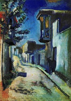 Г.С. Павильонов. Улочка в Самарканде. 1937 Г.С. Павильонов. Улочка в Самарканде. 1937